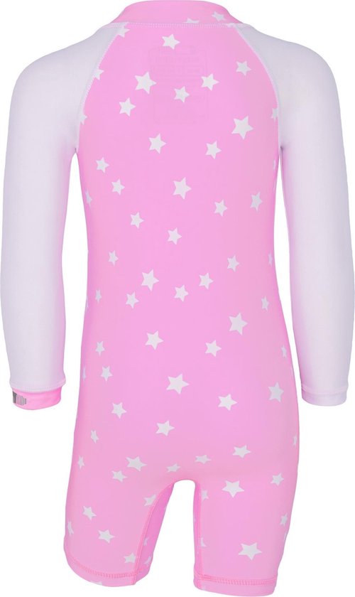 Maillot De Bain Une Pièce UV Pour Bébé Fille - Manches Longues, Fermeture éclair, Protection Solaire, Combinaison Plage - 2