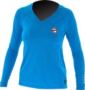 Prolimit UV shirt Dames lange mouwen - Blauw/Roze - Maat XS