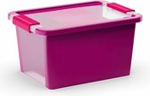 Kis Bi-box -Opbergbox - S - Violet - 11 Liter - 36,5x26xh19cm - (set van 7) En Yourkitchen E-kookboek - Heerlijke Smulrecepten