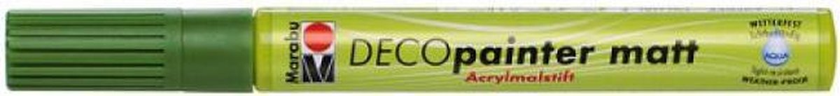 Deco painter 3-4 mm - Muntgroen