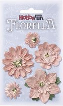 FLORELLA-Bloemen rooshout, 2-5cm