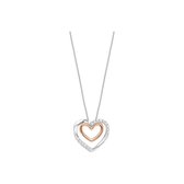 Favs Dames ketting 925 sterling zilver, 925 sterling zilver 17 Zirconia One Size 87860591