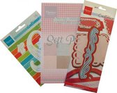 Marianne Design Kaartenpakket - Soft Pastels - 3 stuks