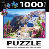 Santorini Island Greece Puzzel - 1000st