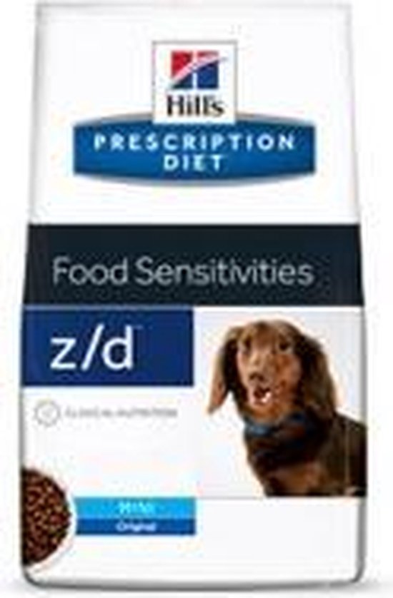 Hill's Prescription Diet Canine Z/D Food Sensitivities - Mini - Hondenvoer  - 6 kg | bol.com