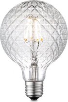 Home sweet home LED lamp Deco Rib E27 4W dimbaar - helder