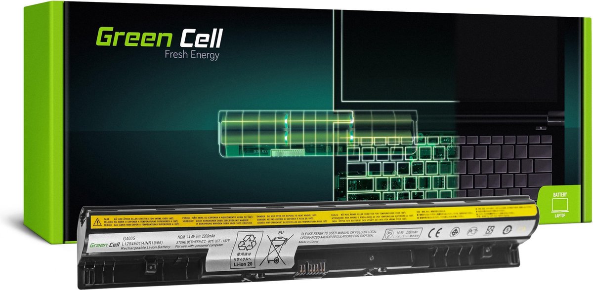 GREEN CELL Batterij voor Lenovo Essential G400s G405s G500s / 14,4V 2200mAh