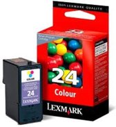 Lexmark 24 - Inktcartridge / Cyaan / Magenta / Geel