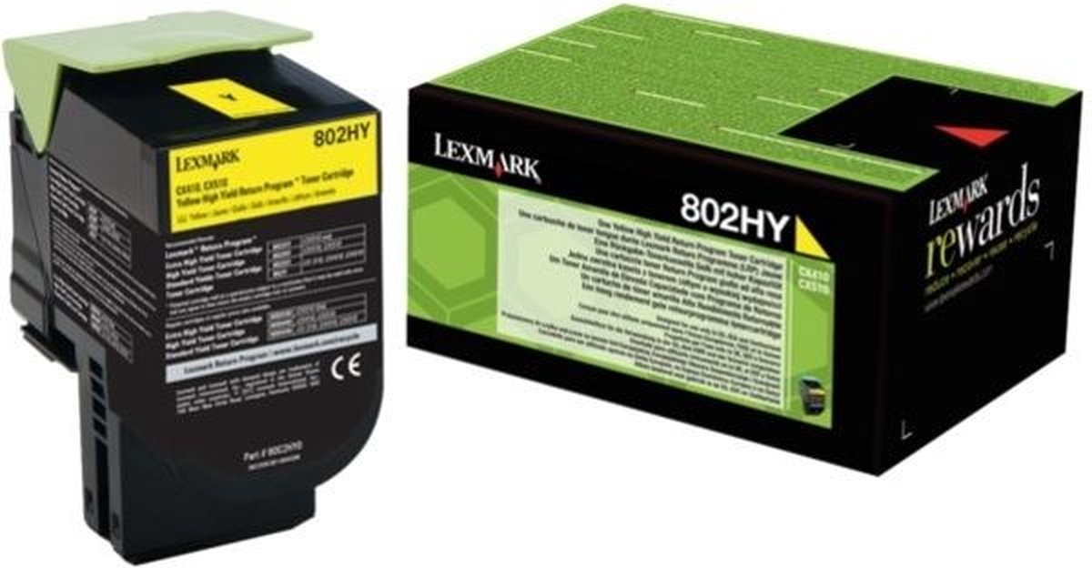 Lexmark - 80C2HY0 - Toner geel
