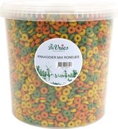 De vries knaagdier mix rondjes - 3,7 kg 10 ltr - 1 stuks