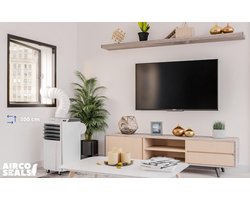 FDBW – Mobiele Airco Raamafdichtingskit – 300 cm – Ook tegen insecten