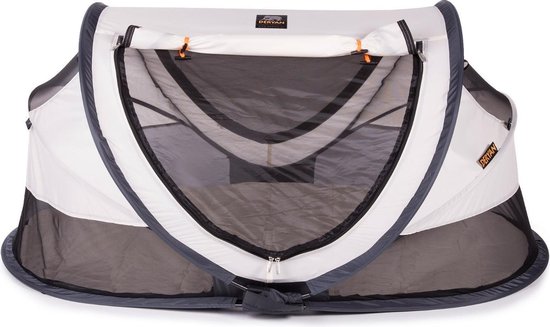 Deryan Peuter Luxe Campingbedje – Inclusief zelfopblaasbare matras - Cream - 2021