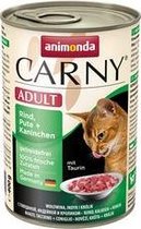 Animonda Carny Adult - Rund met Kalkoen en Konijn - 6 x 400 g