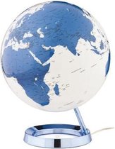 Globe Bright HOT blue 30cm diameter kunststof voet met verlichting NR-0331F7N5-GB