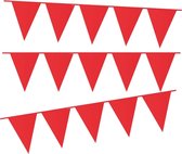 e-Carnavalskleding.nl Vlaggenlijn rood | rode slinger 10 meter