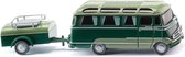 Wiking Miniatuurbusje Mb O 319 Cabrio 1:87 Groen