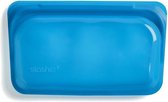 Stasher - Snack - Vershoudzakje - Hersluitbaar en Luchtdicht - 19x12cm - Blueberry (Donkerblauw)