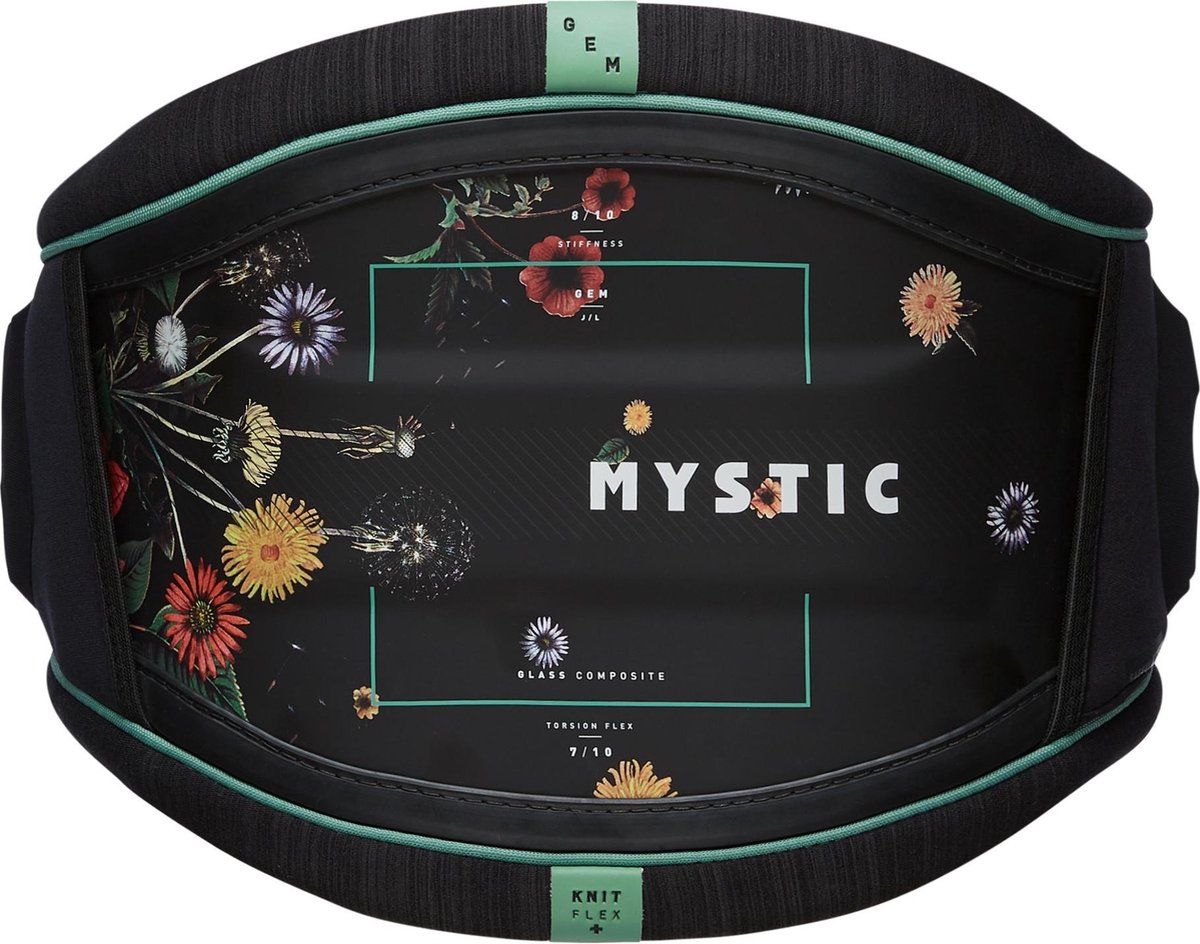 Mystic Kitesurf Dames Trapeze Gem JL Waist Harness Women Black