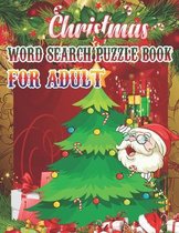 Christmas Word Search Puzzle book For Adult