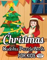 Christmas Sudoku Puzzle Book For Kids Ages 6-8