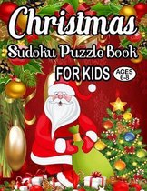 Christmas Sudoku Puzzle Book For Kids Ages 6-8