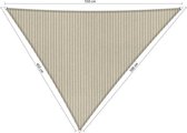 Shadow Comfort® Ongelijkzijdige Schaduwdoek - UV Bestendig - Zonnedoek - 450 x 500 x 550 CM - Sahara Sand