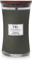 WoodWick Hourglass Large Geurkaars - Frasier Fir