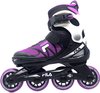 Fila J-ONE Kinder patins à roues alignées patins à roues alignées réglables 36/40 - noir / magenta - Taille 36/40