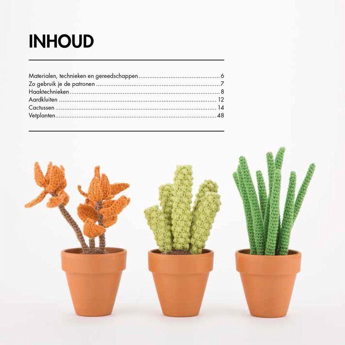 Cactussen haken - 30 patronen voor grote cactus en vetplantjes | bol