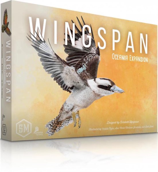 Boek: Wingspan Oceanië Uitbreiding - Engelstalig Bordspel, geschreven door Stonemaier Games