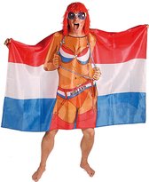 Vlag Poncho 150 x 100 cm, NL Maid in Holland