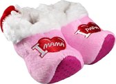 Texla Baby Klomppantoffel Roze Maat.  One Size