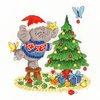 Simon Taylor-Kielty A Merry Elly Christmas borduren (pakket)