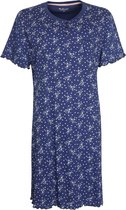 Tenderness Dames nachthemd Blauw TENGD1009A - Maten: XXL