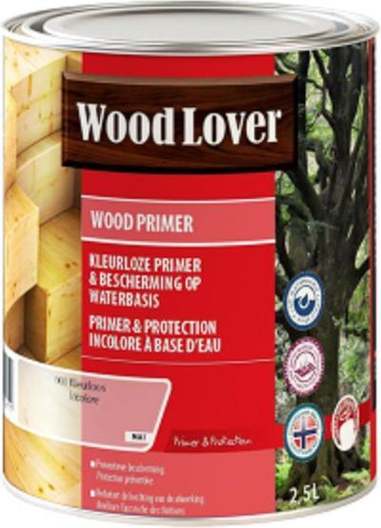 Base de maquillage Wood WoodLover - Incolore - 0,75L - 12m² - 001 - Incolore