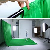 Donley® Professioneel Groen Fotodoek – Groene Foto Achtergrond – Fotostudio – Zonder Frame & Statief – 160 x 200 cm – Instelbaar