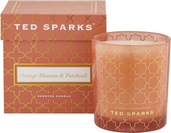 Ted Sparks - Geurkaars Demi - Orange Blossom & Patchouli