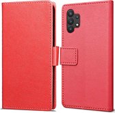 Hoesje Geschikt voor Samsung Galaxy A32 4G - Book Wallet Case - rood