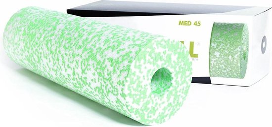 Huisje Poëzie gebruiker Blackroll MED Foam roller zacht - voor beginners en ouderen - 45 cm -  Groen/Wit | bol.com