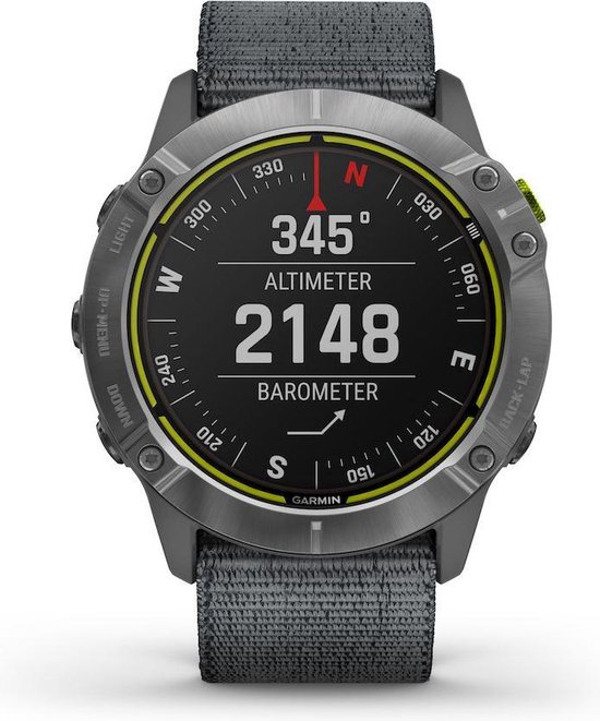Garmin Enduro Solar GPS Sporthorloge - Gray Nylon - 51mm | bol