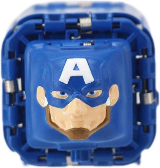 Marvel Avengers Battle Cube - Captain America VS Black Panther - Battle Fidget Set - Battle Cubes