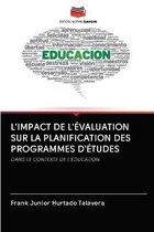L'Impact de l'Évaluation Sur La Planification Des Programmes d'Études