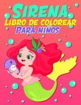 Sirena Libro De Colorear Para Ninos