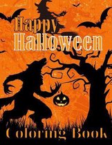 Happy Halloween Coloring Book