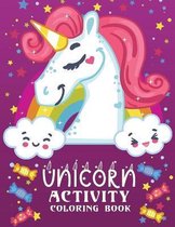 Unicorn Activity Coloring Book