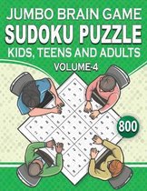Jumbo Brain Game Sudoku Puzzle Volume-4