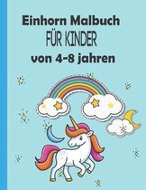 Einhorn Malbuch fur kinder von 4-8 jahren