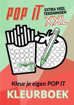 Pop It kleuren XXL - Kleurboek - Kleur je eigen Pop it XXL (A4)