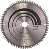 Bosch - Cirkelzaagblad Optiline Wood 250 x 30 x 3,2 mm, 80