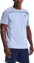 Heren Seamless SS Shirt Lichtblauw